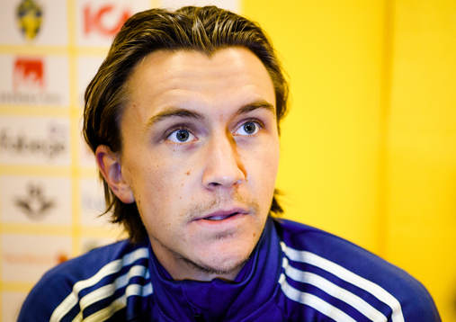 Kristoffer Olsson i mixed zone