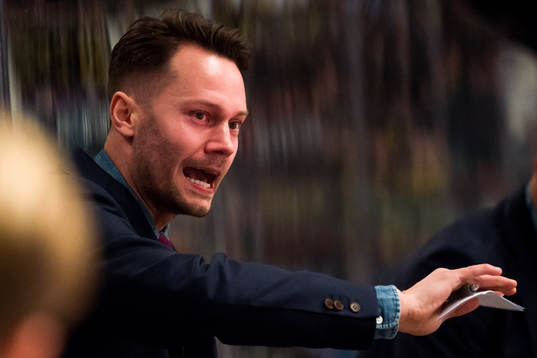Almtunas tränare Martin Gudmundsson