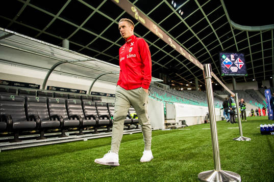 Stefan Johansen of Norway