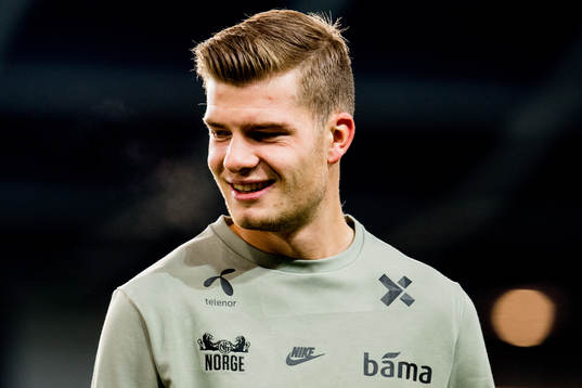 Alexander Sørloth of Norway