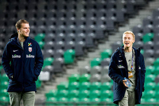 Sigurd Rosted and Birger Meling of Norway