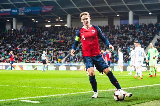 Stefan Johansen of Norway