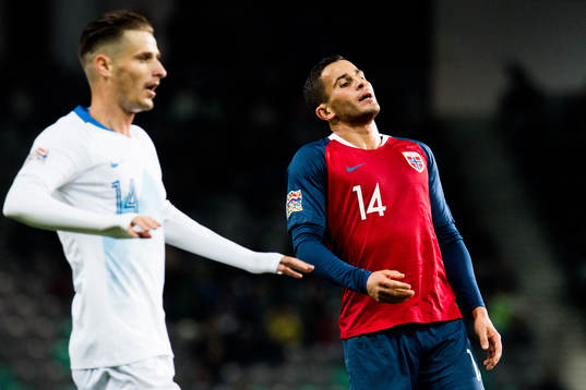 Andraz Struna of Slovenia and Omar Elabdellaoui of Norway