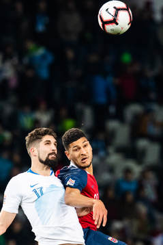 Miha Mevlja of Slovenia and Bjørn Maars Johnsen of Norway