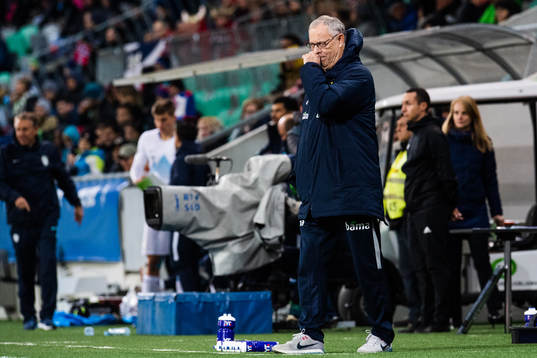 Lars Lagerbäck, head coach of Norway