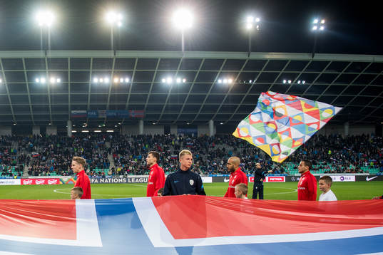 Stefan Johansen, goalkeeper Rune Almenning Jarstein, Haitam