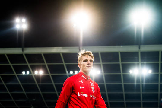 Martin Ødegaard of Norway