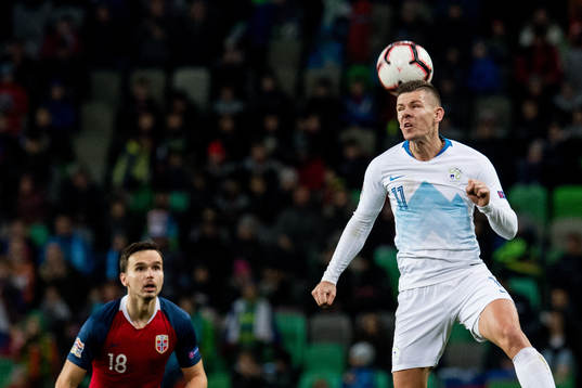 Ole Kristian Selnæs of Norway and Roman Bezjak of Slovenia