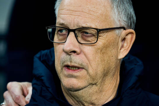 Lars Lagerbäck, head coach of Norway