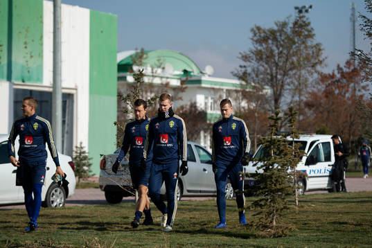 Karl-Johan Johnsson, Jakob Johansson, Emil Krafth and