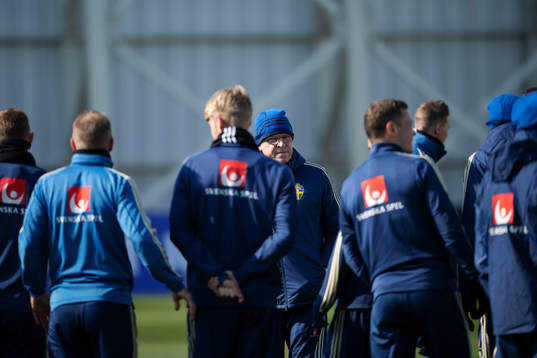 Head coach Janne Andersson of Sweden