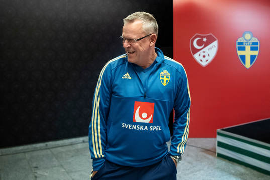 Head coach Janne Andersson of Sweden