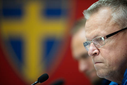 Head coach Janne Andersson of Sweden