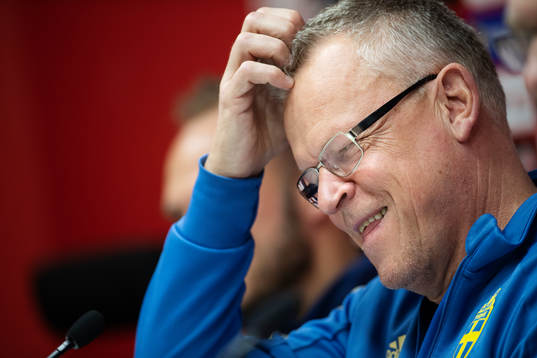 Head coach Janne Andersson of Sweden