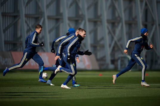 Victor Claesson, Sebastian Larsson and Victor Nilsson