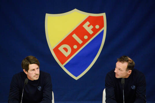 Djurgården Fotboll presenterar Kim Bergstrand och Thomas