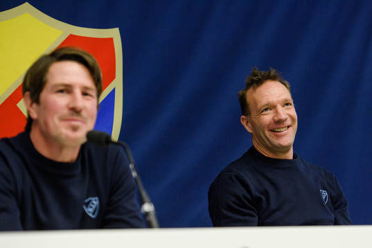 Djurgården Fotboll presenterar Kim Bergstrand och Thomas