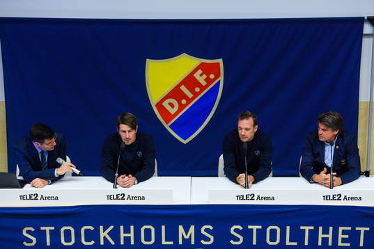 Djurgårdens sportchef Bosse Andersson med nya tränare