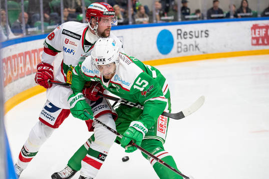 Rögles Simon Ryfors och Moras Oskar Svanlund