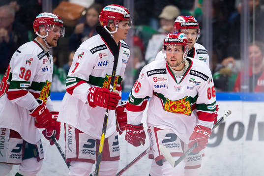 1 under ishockeymatchen i SHL mellan Rögle och Mora