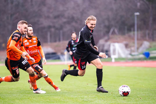 Trollhättans Tobias Berntsson, Karlskronas Kevin Carlsson
