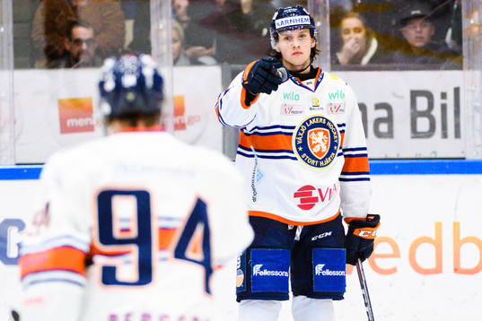 Bläddra bland fler bilder av Ishockey, SHL, Färjestad - Växjö 