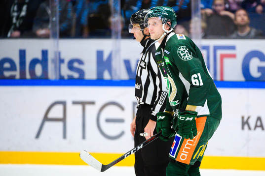 Färjestads Johan Ryno får matchstraff