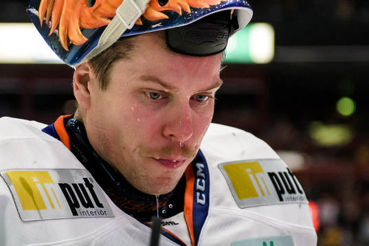 Växjös målvakt Viktor Fasth