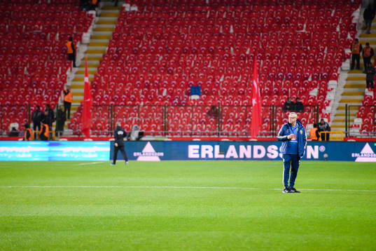 Head coach Janne Andersson of Sweden