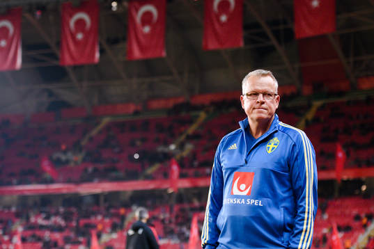 Head coach Janne Andersson of Sweden
