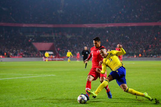 Zeki Celik of Turkey and Martin Olsson of Sweden