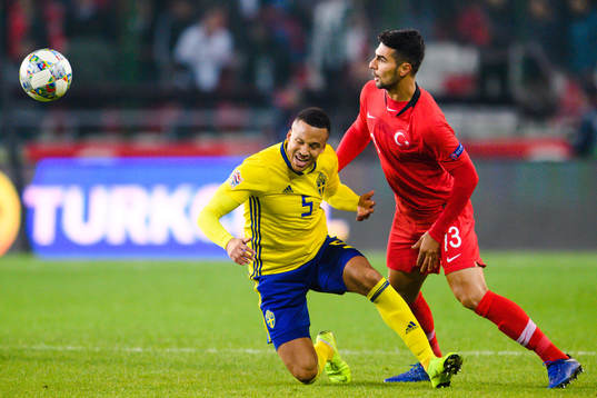 Martin Olsson of Sweden and Zeki Celik of Turkey