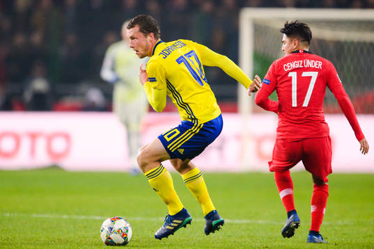 Jakob Johansson of Sweden and Cengiz
