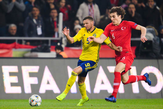 Martin Olsson of Sweden and Cenk Tosun of Turkey