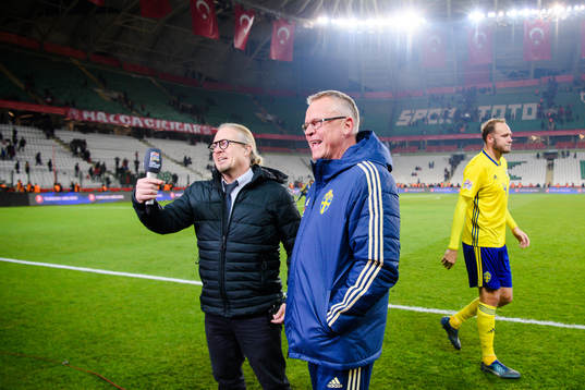 Head coach Janne Andersson of Sweden
