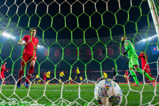 Andreas Granqvist of Sweden celebrates