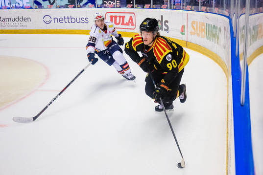 Brynäs Jesper Boqvist och Djurgårdens Olle Alsing