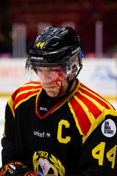 Brynäs Jacob Blomqvist har skadat sig