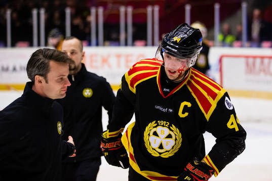 Brynäs Jacob Blomqvist har skadat sig