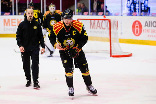 Brynäs Jacob Blomqvist har skadat sig