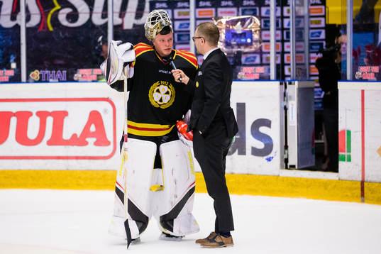 Brynäs målvakt Tomi Karhunen