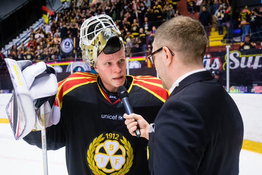 Brynäs målvakt Tomi Karhunen