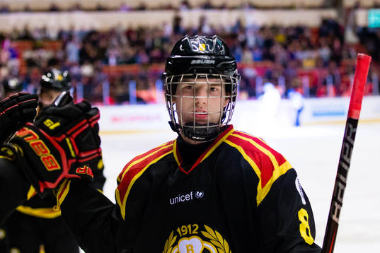 Brynäs Victor Söderström jublar