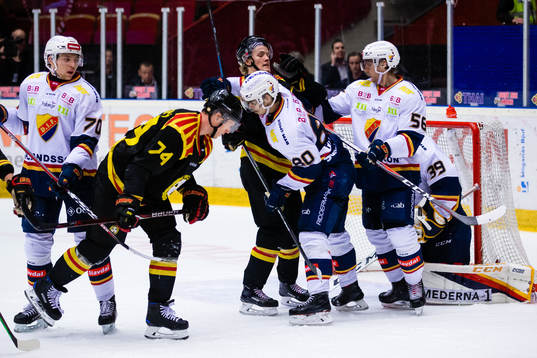 Brynäs Nicklas Danielsson och Djurgårdens Gustav Possler