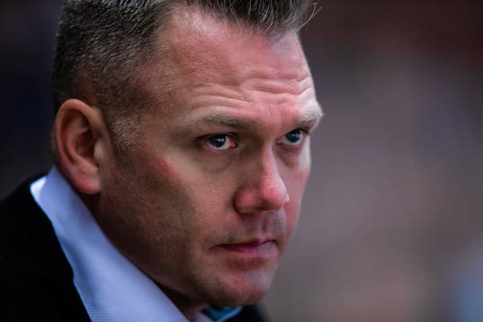Brynäs assisterande tränare Mikael Holmqvist