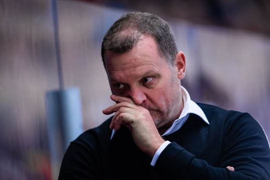 Brynäs tränare Magnus Sundquist deppar