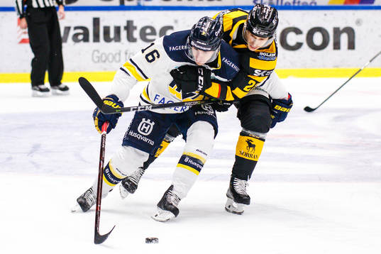 s Markus Ljungh och Skellefteås Robin Alvarez