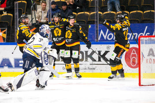Skellefteås Mathis Olimb, Jimmie Ericsson, Johan Alm och