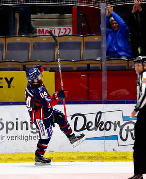 Linköpings Jimmy Andersson jublar