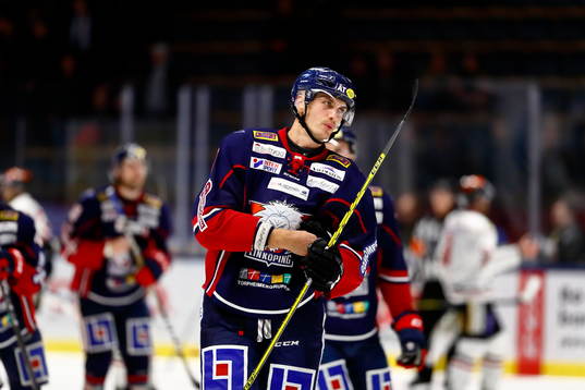 Linköpings Viktor Svedberg deppar